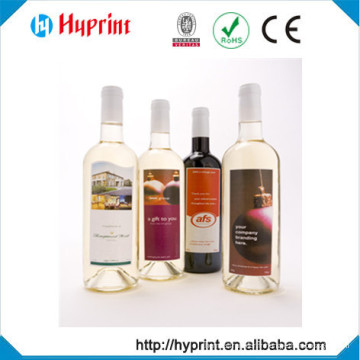 2015 Best quality Pressure Sensitive Label for wine